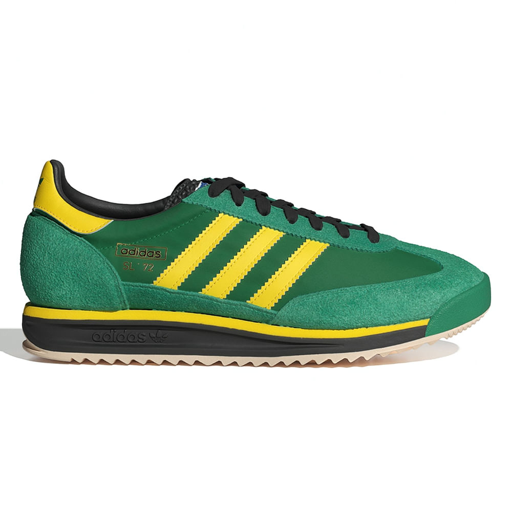 Zapato Adidas Originals SL 72 RS casual verde para mujer