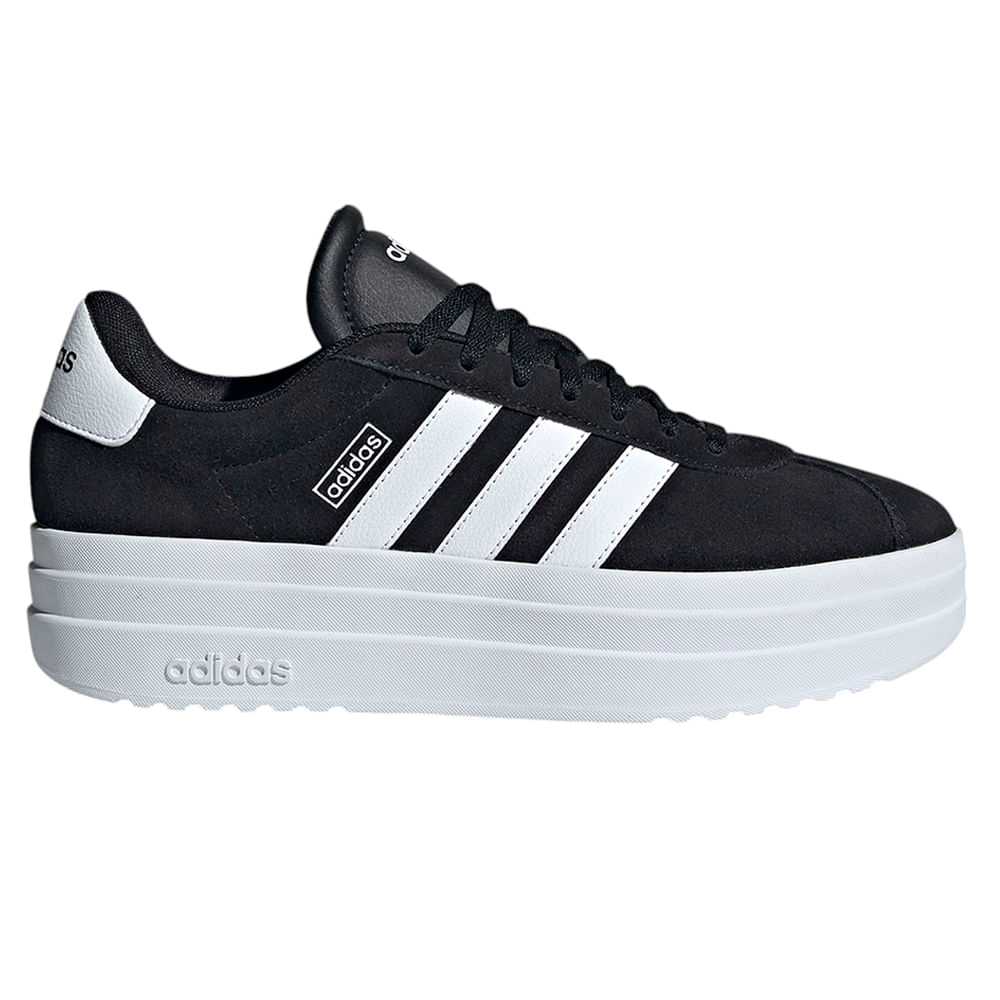 Zapato Adidas VL Court Bold casual color negro para mujer