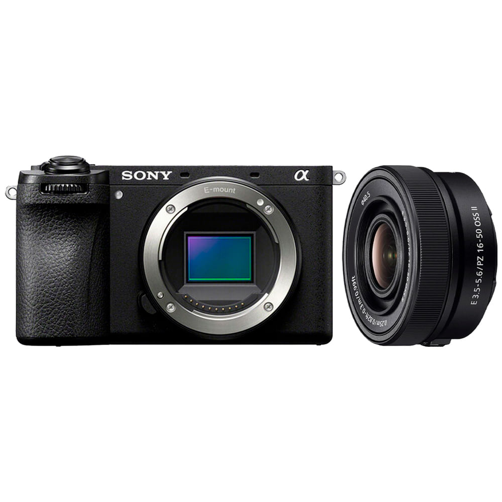 Bundle cámara Sony Alpha 6700 ILCE-6700M mirrorless 26MP video 4k + Lente Sony SEL18135 E 18-135mm
