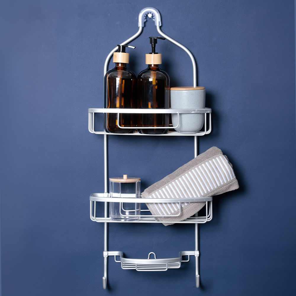 Organizador colgante para baño