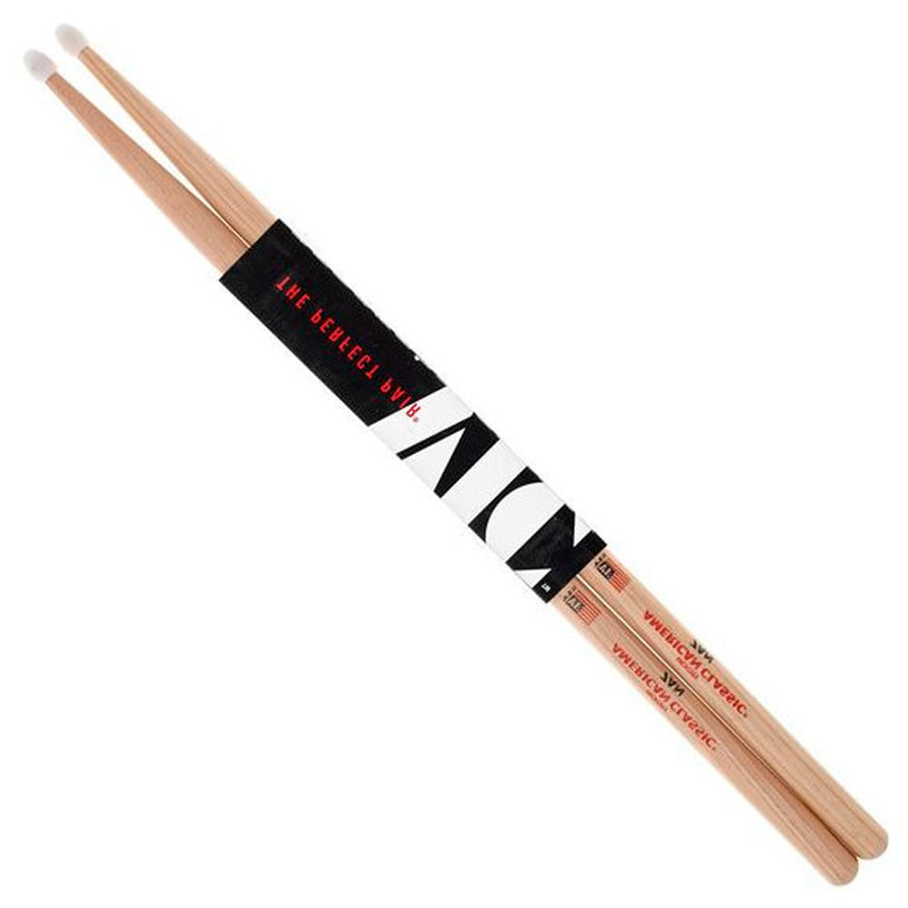 Set baquetas punta de nylon  Vic Firth 7AN