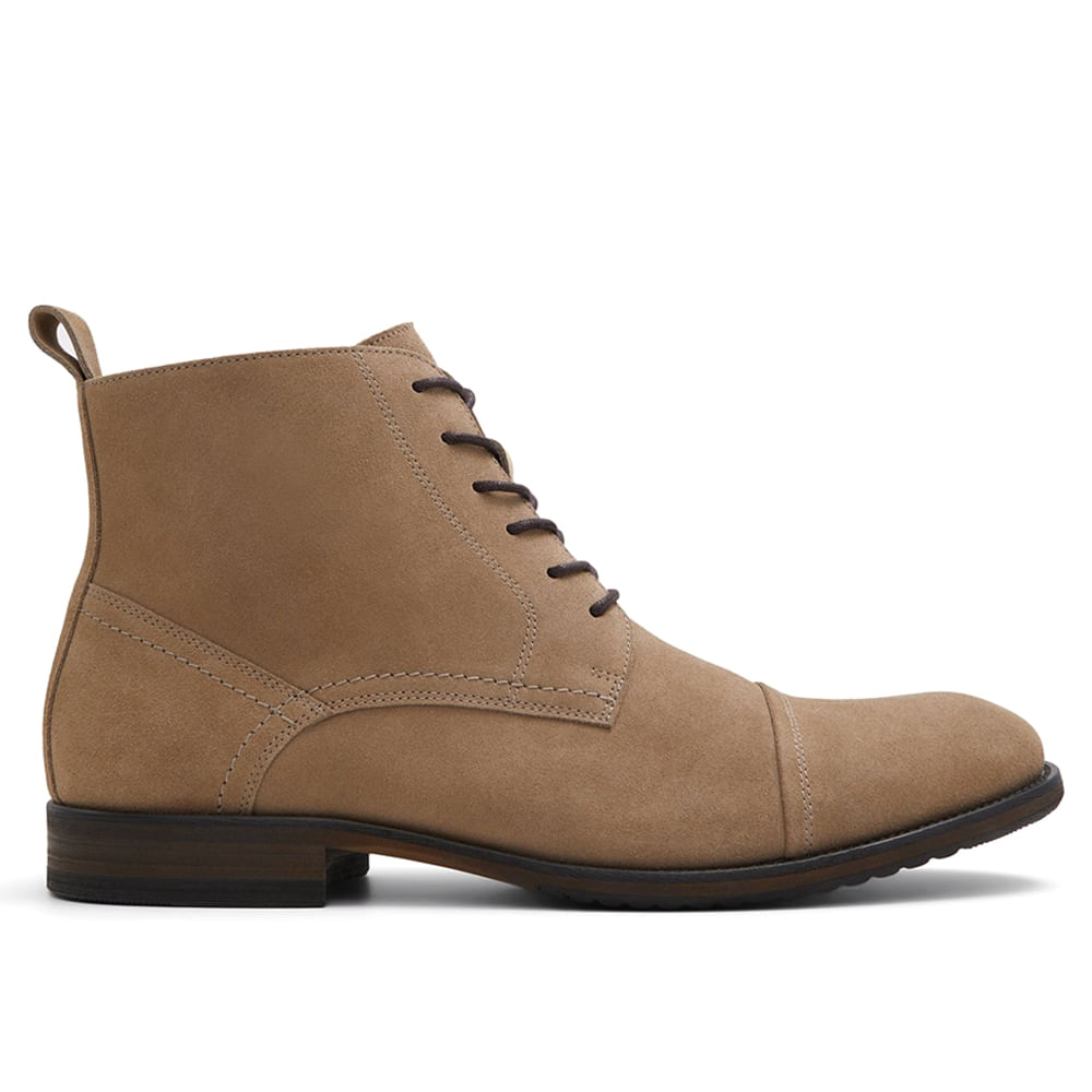 Bota business casual Aldo color café para hombre