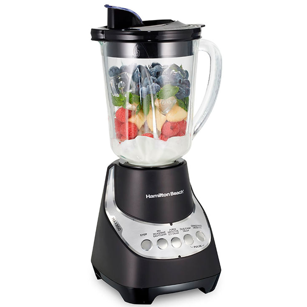 Licuadora Hamilton Beach silenciosa Wave~Action 1.41 litros