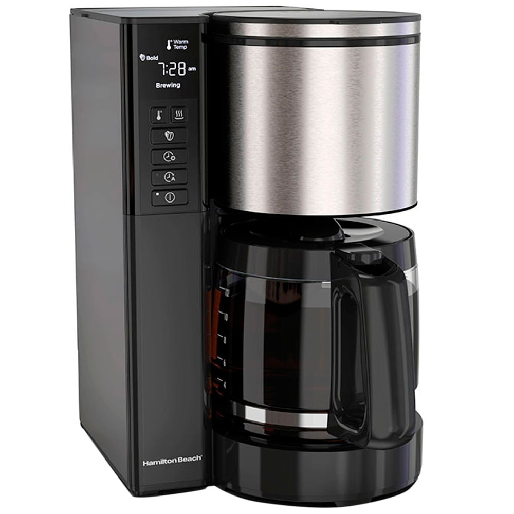 Cafetera Hamilton Beach 12 tazas con sabor premium