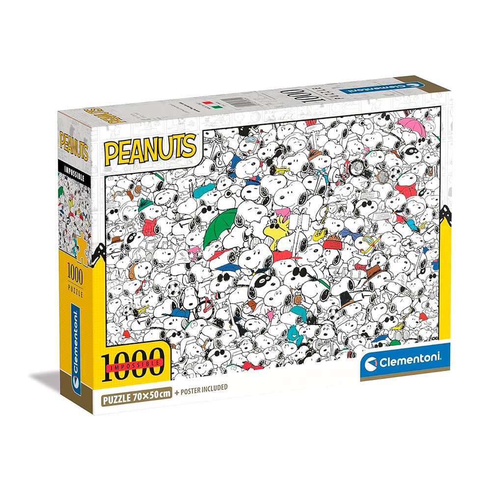 Clementoni Pzl 1000 Impossible Peanuts