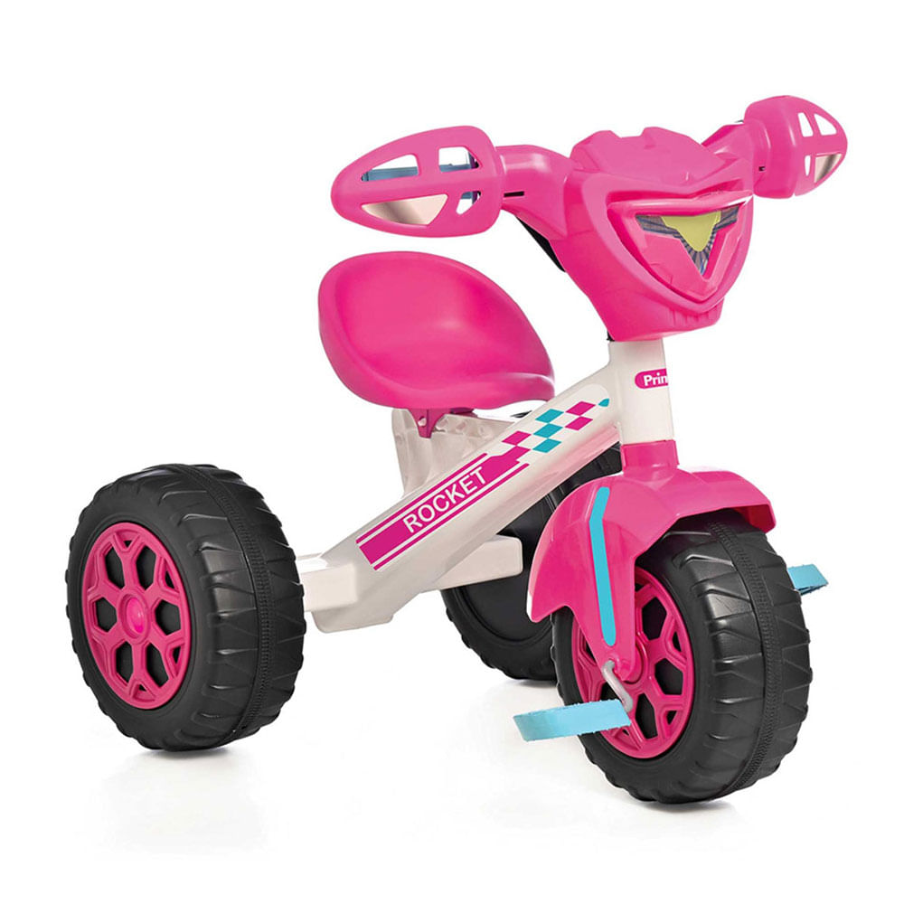 Prinsel triciclo rocket rosado