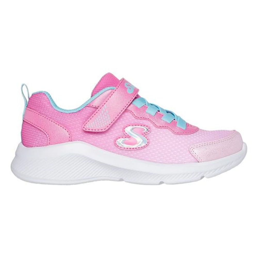 Zapato deportivo Skechers rosado para niña bebé