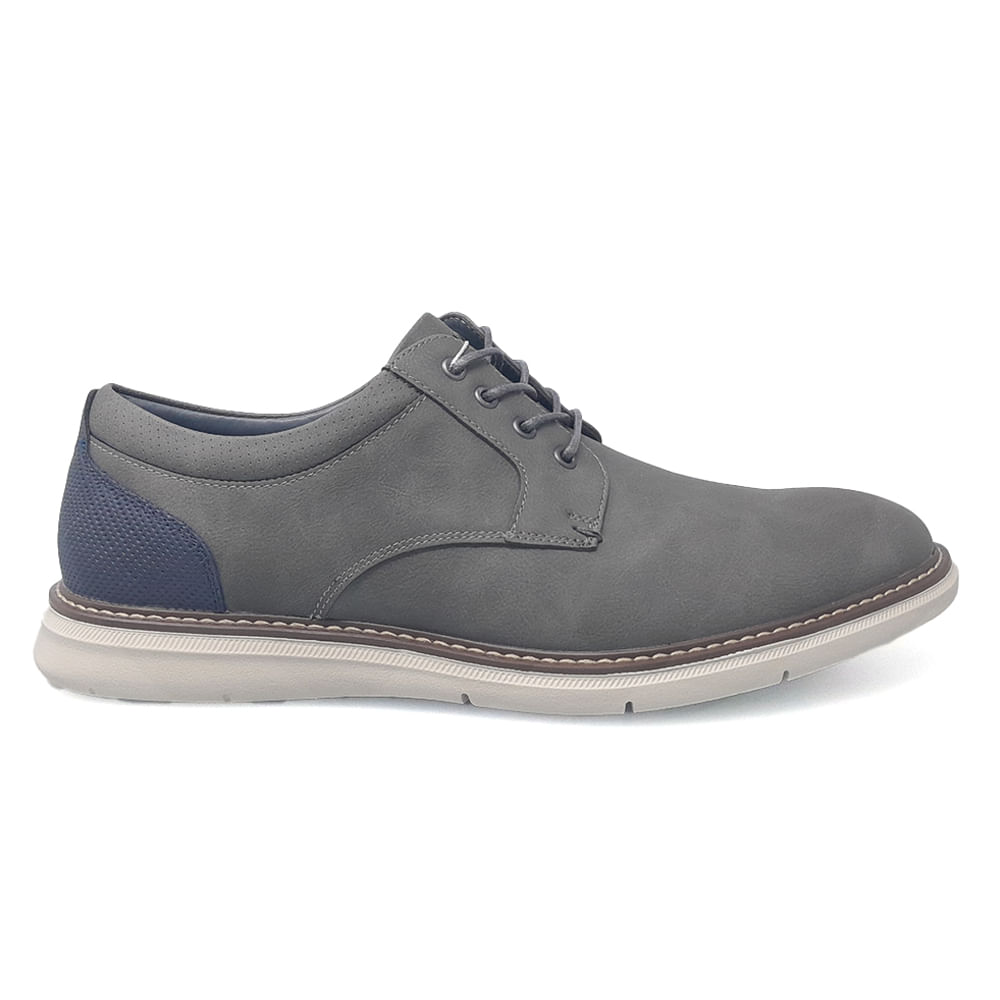Zapato casual Nunn Bush color gris para hombre