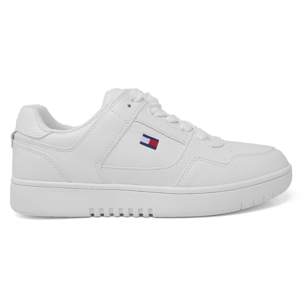 Zapato casual Tommy Hilfiger color blanco para mujer