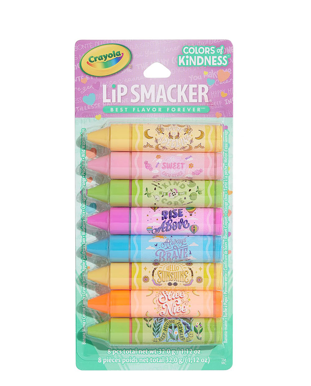 Set Crayola Lip Balm Party - Color of Kindness