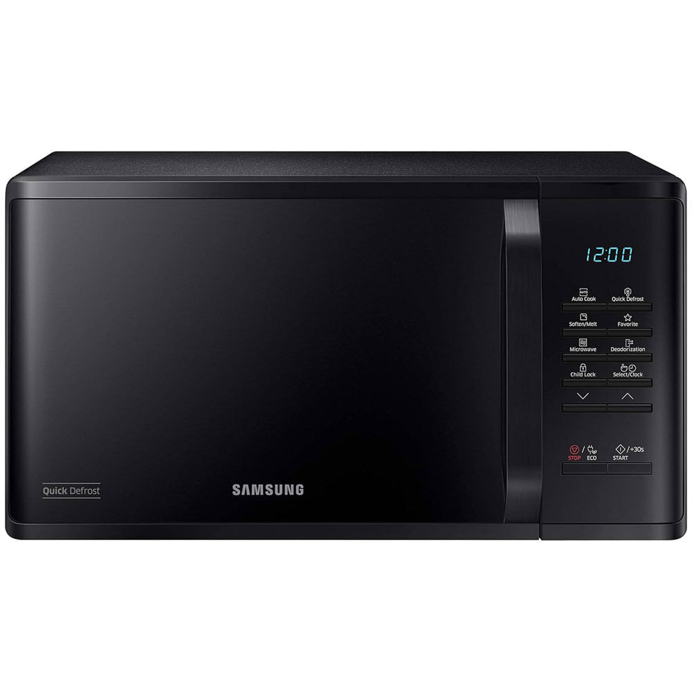 Microondas Samsung con Quick Defrost 23 L (0.8 PCU) MS23K3513AK/AP