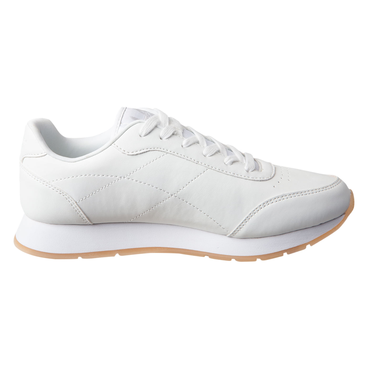 Zapato Speed retro Jogger blanco para mujer