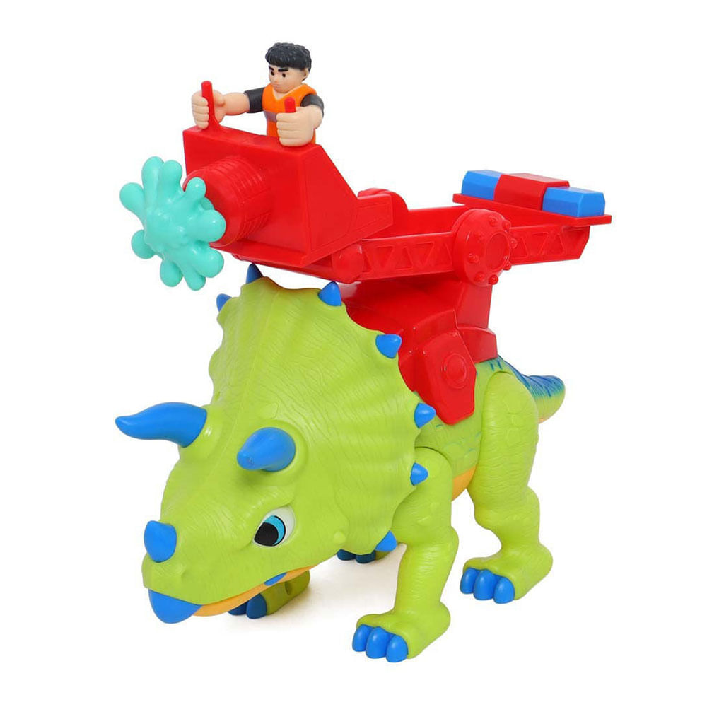 Dino Troop Kids Triceraptors Sonido y Figura
