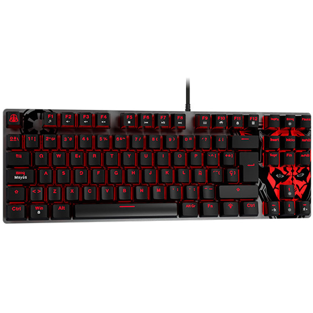 Teclado gaming Dark Side Ballista80T diseño ergonómico