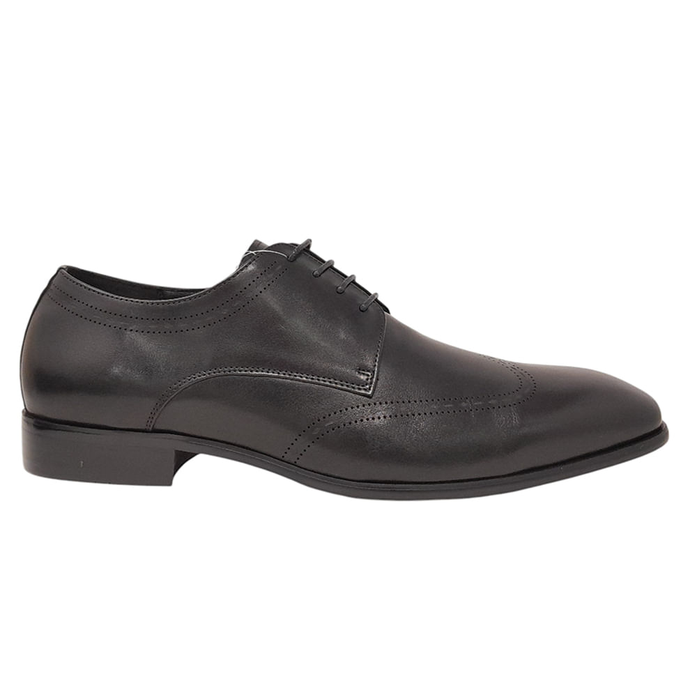 Zapato de vestir Perry Ellis negro para caballero