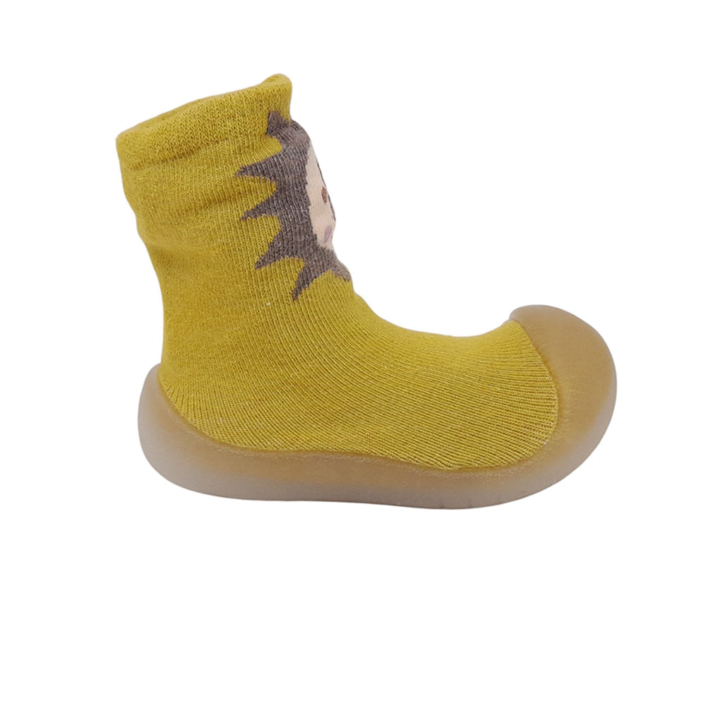 Zapato antideslizante Orange design color amarillo unisex