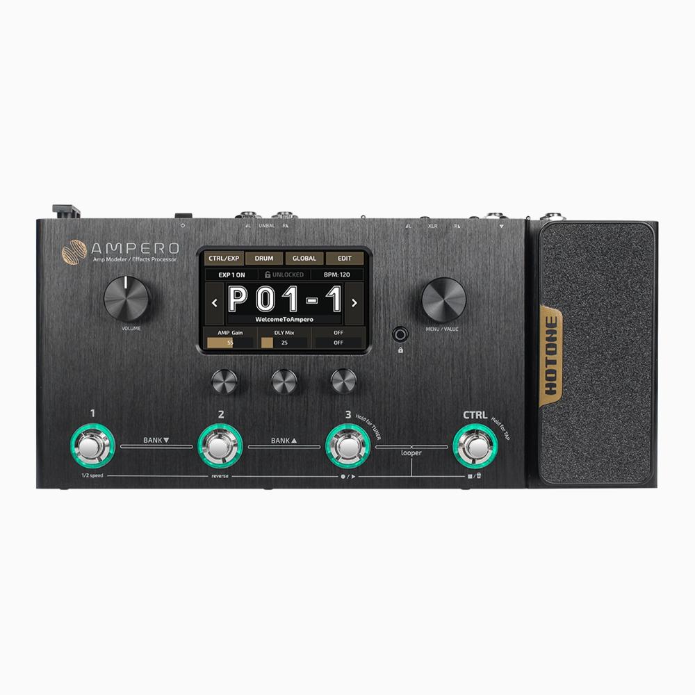 Hotone Ampero MP-100 Multi-Effects Processor Negro