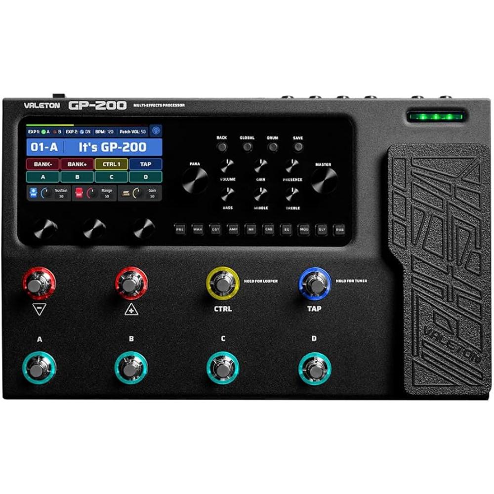 Valeton GP-200 Multi-Effects Processor Negro