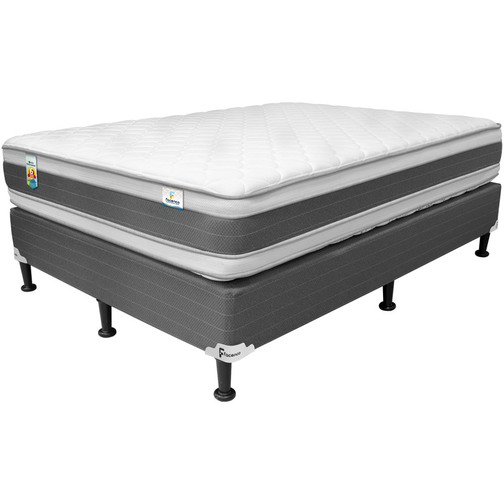 Cama Zen doble Pillow confort semi firme Medic Coil