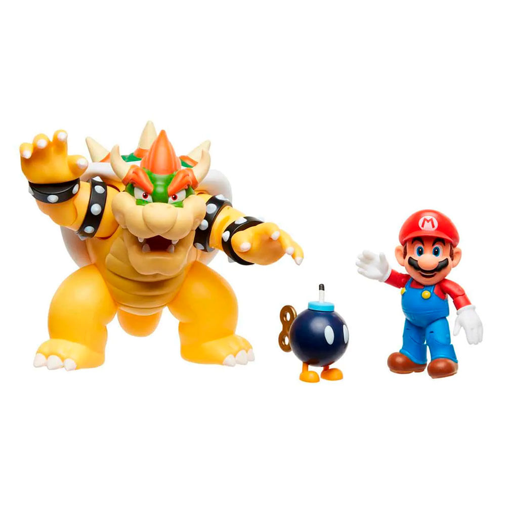 Super Mario Diorama Mario Vs. Bowser
