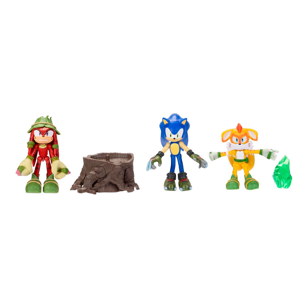 Sonic Prime Set Figuras de 6.35 cm y Accesorios