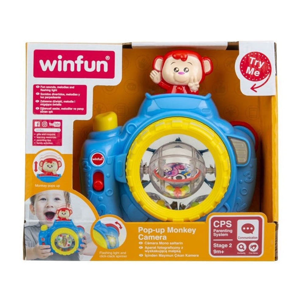 Winfun Cámara Mono Saltarín