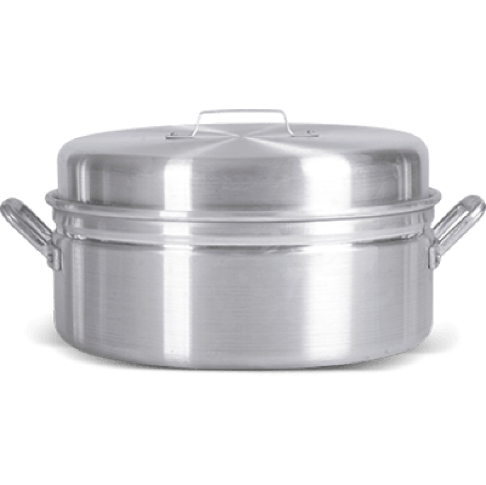 Pavera Ovalada c/tapa aluminio