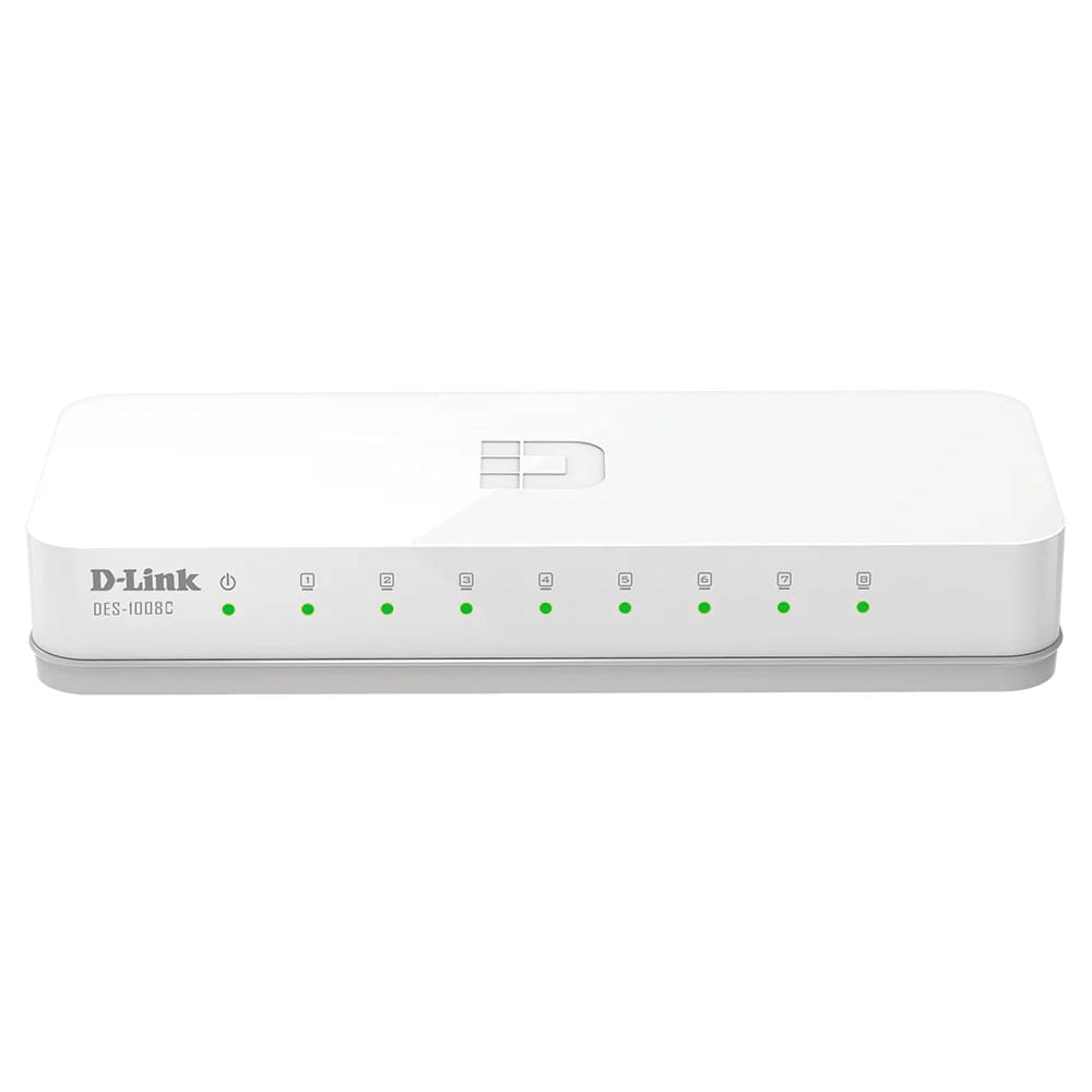Switch D-LINK 10/100Mps 8 puertos - DES-1008C