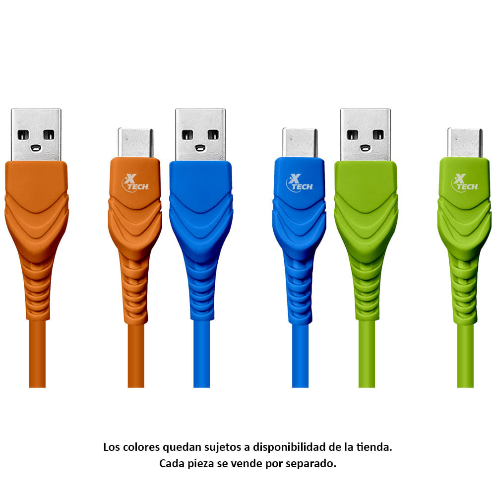Cable USB type-C a USB-A 1 unidad surtido