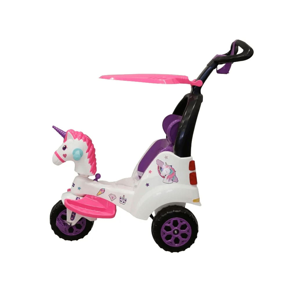 Triciclo super trike unicornio