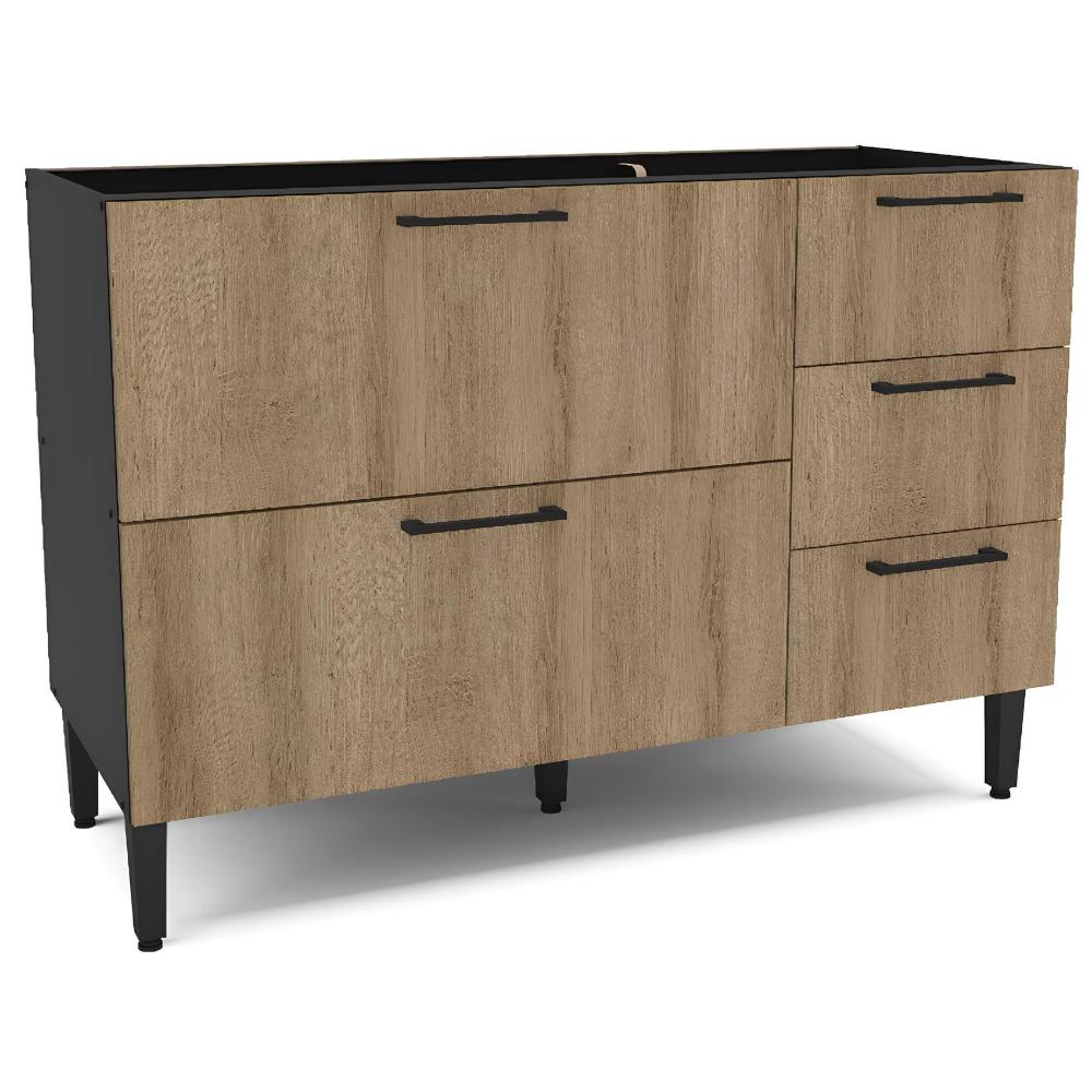 Mueble de cocina con Tapa 120cm Rabioli 84 cm x 120 cm x 50.5 cm