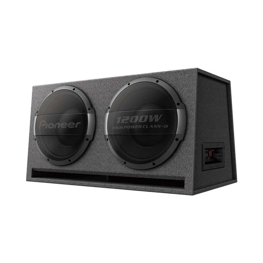 Subwoofer doble amplif 12" 3000w caja