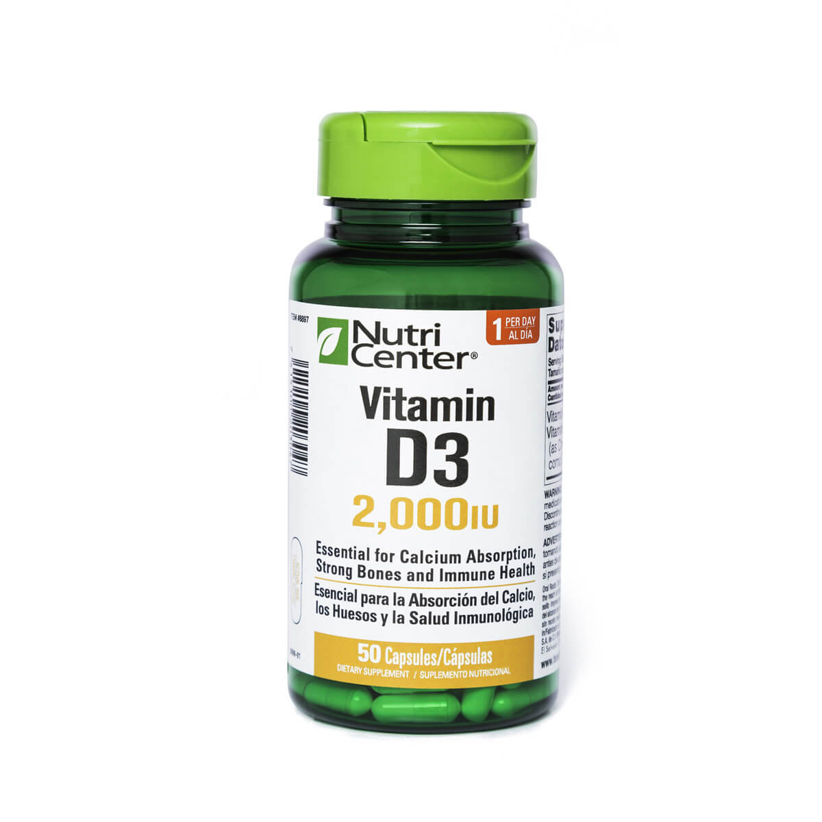Vitamin D3 2,000 I.U. Vitamina D3