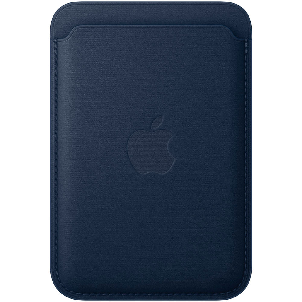 Wallet con magsafe iPhone finewoven deep blue