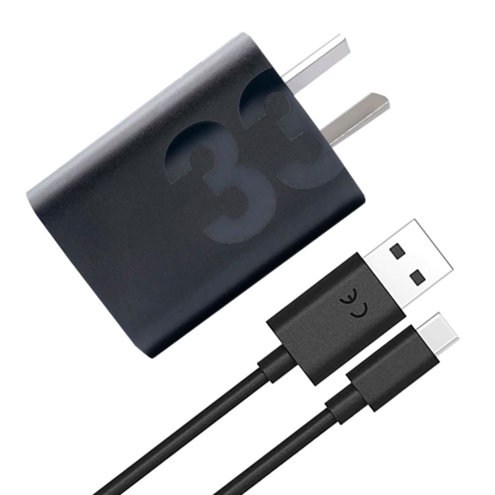 Cargador Motorola USB-C con carga rápida 33 Watts