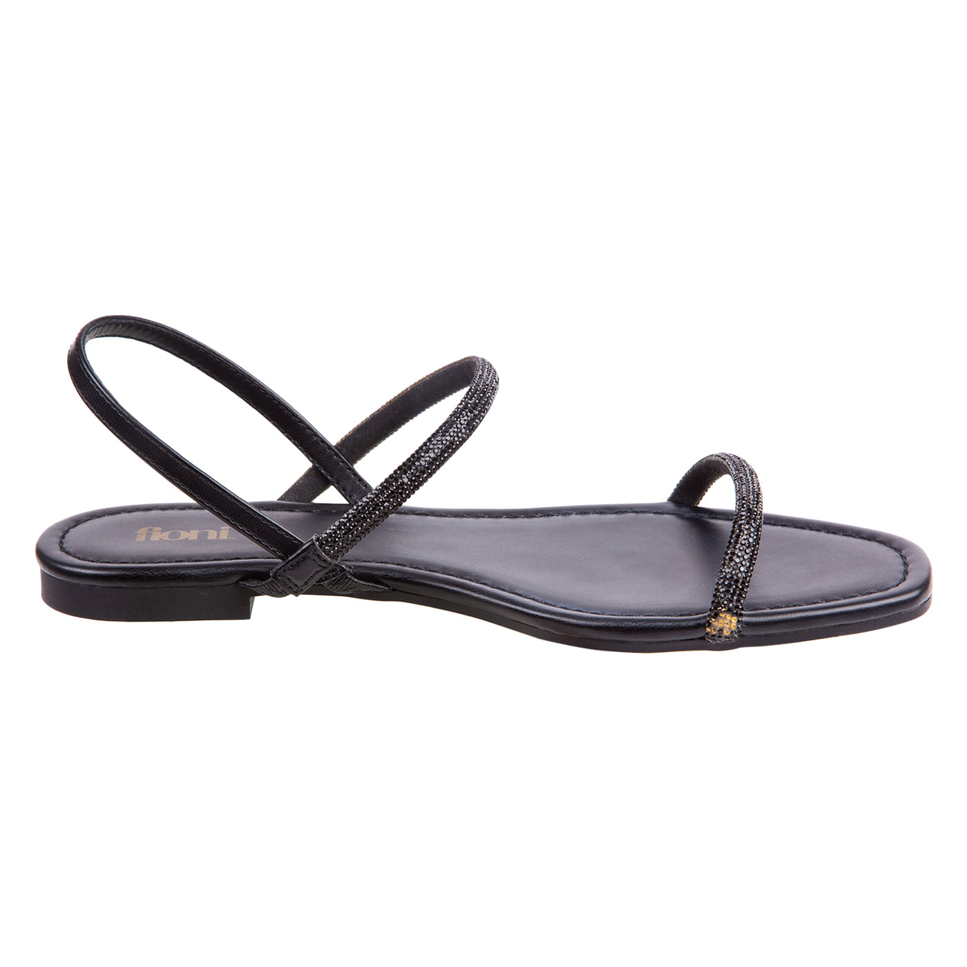 Sandalias planas Shimmer para mujer