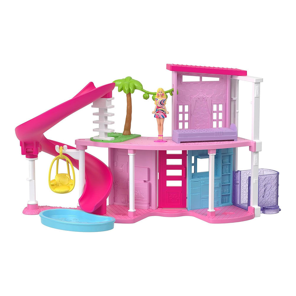 Barbie Mini Barbieland Casa de muñecas incluye muebles y accesorios