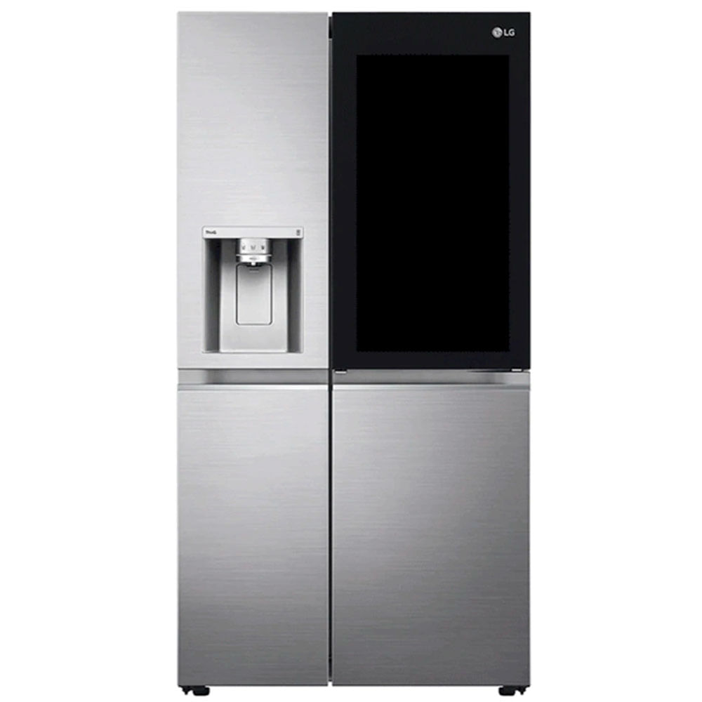 Refrigeradora LG Instaview 674 L (23.8 PCU) Side by Side InverterVS25XHWCB