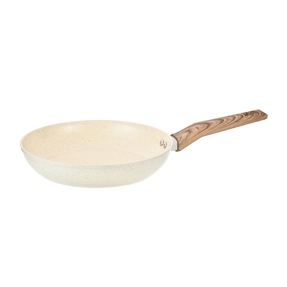 Sartén color crema 26 cm