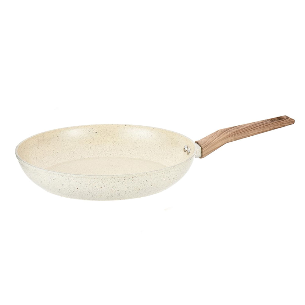 Sartén color crema 30 cm