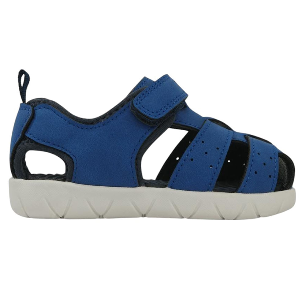 Sandalia casual Colloky azul para niño bebé