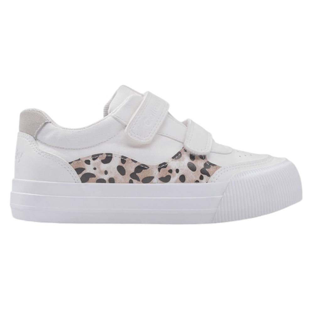 Zapato casual Colloky blanco para niña