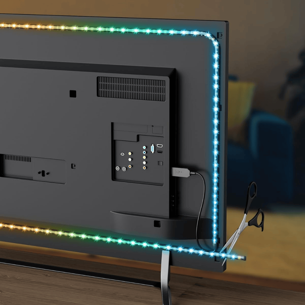 Luces LED Lytmi para Retroiluminación de TV de 56-77 Pulgadas para una Experiencia Inmersiva