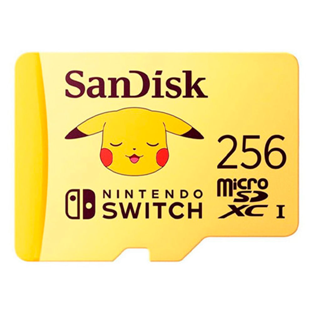 Memoria flash Pokémon micro SD 256GB para Nintendo switch
