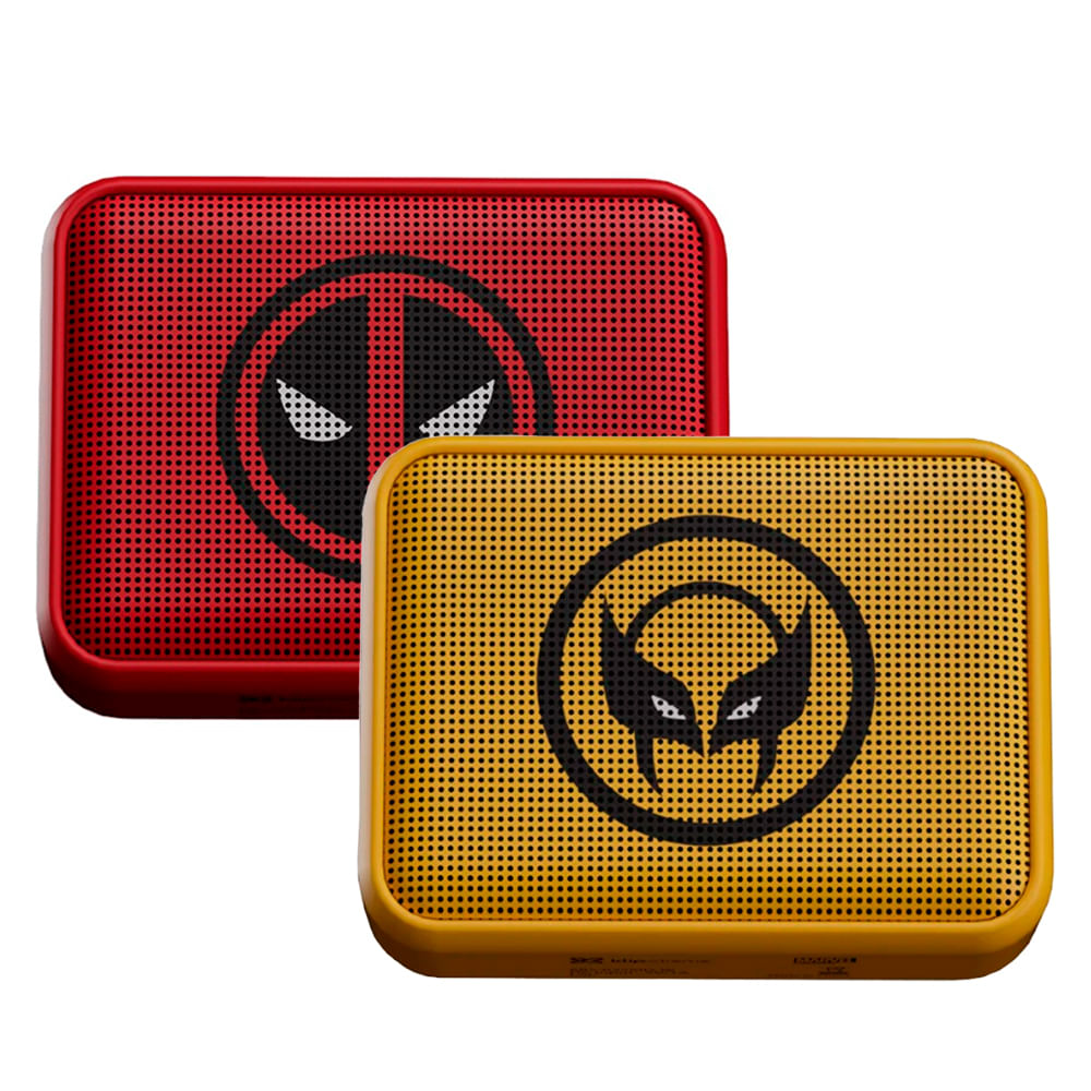 Set de bocinas inalámbricas Klip Xtreme Nitro edición limitada Wolverine/Deadpool