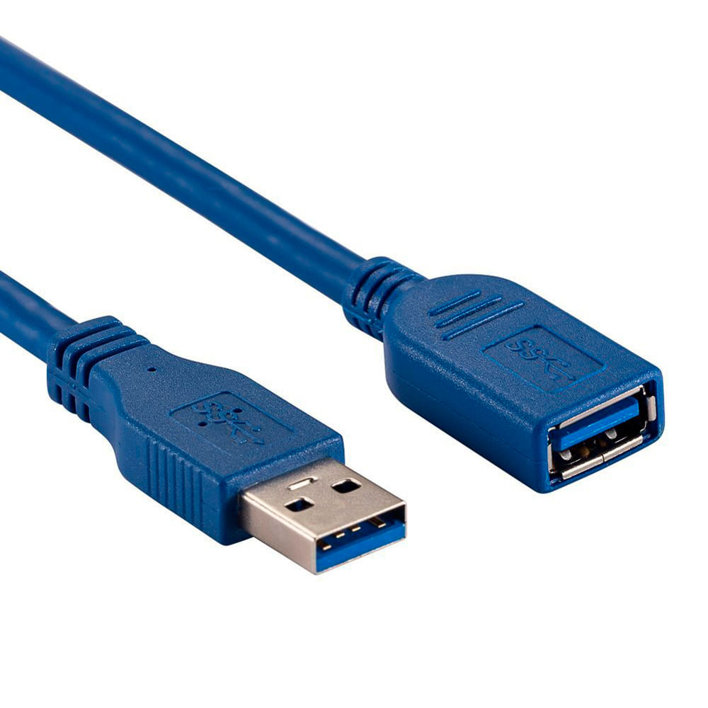 Cable USB 3.0 macho a hembra 1.8m