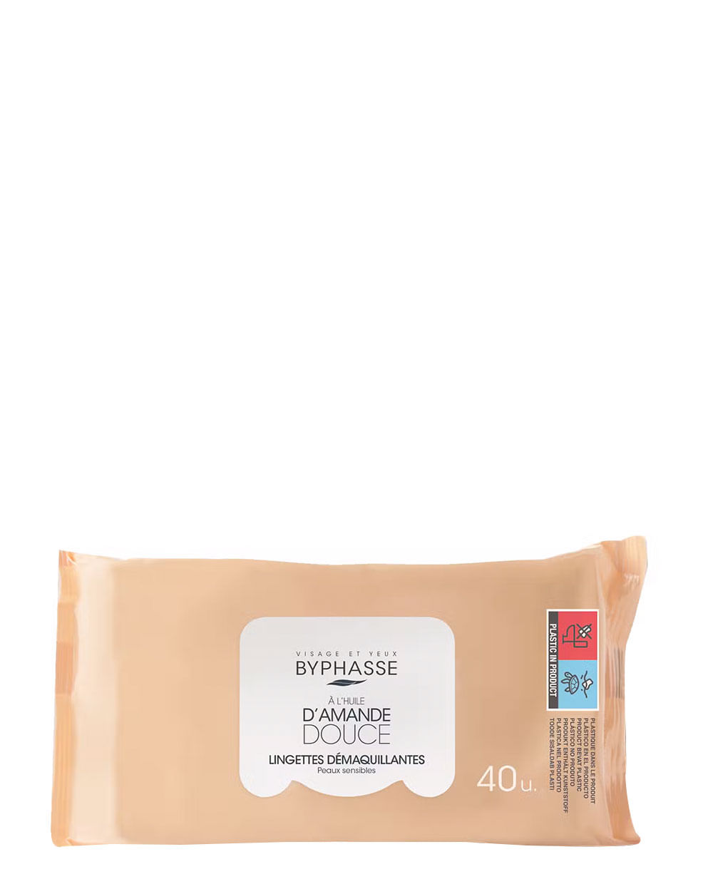 Toallitas Desmaquillantes Aceite De Almendra Dulce para Piel Sensible