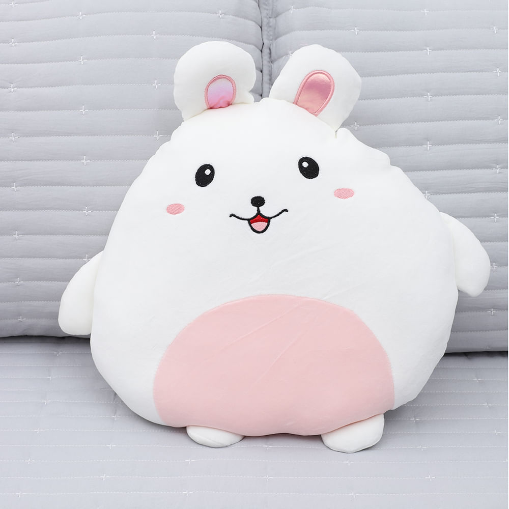 Cojín infantil con forma de conejo 45 cm