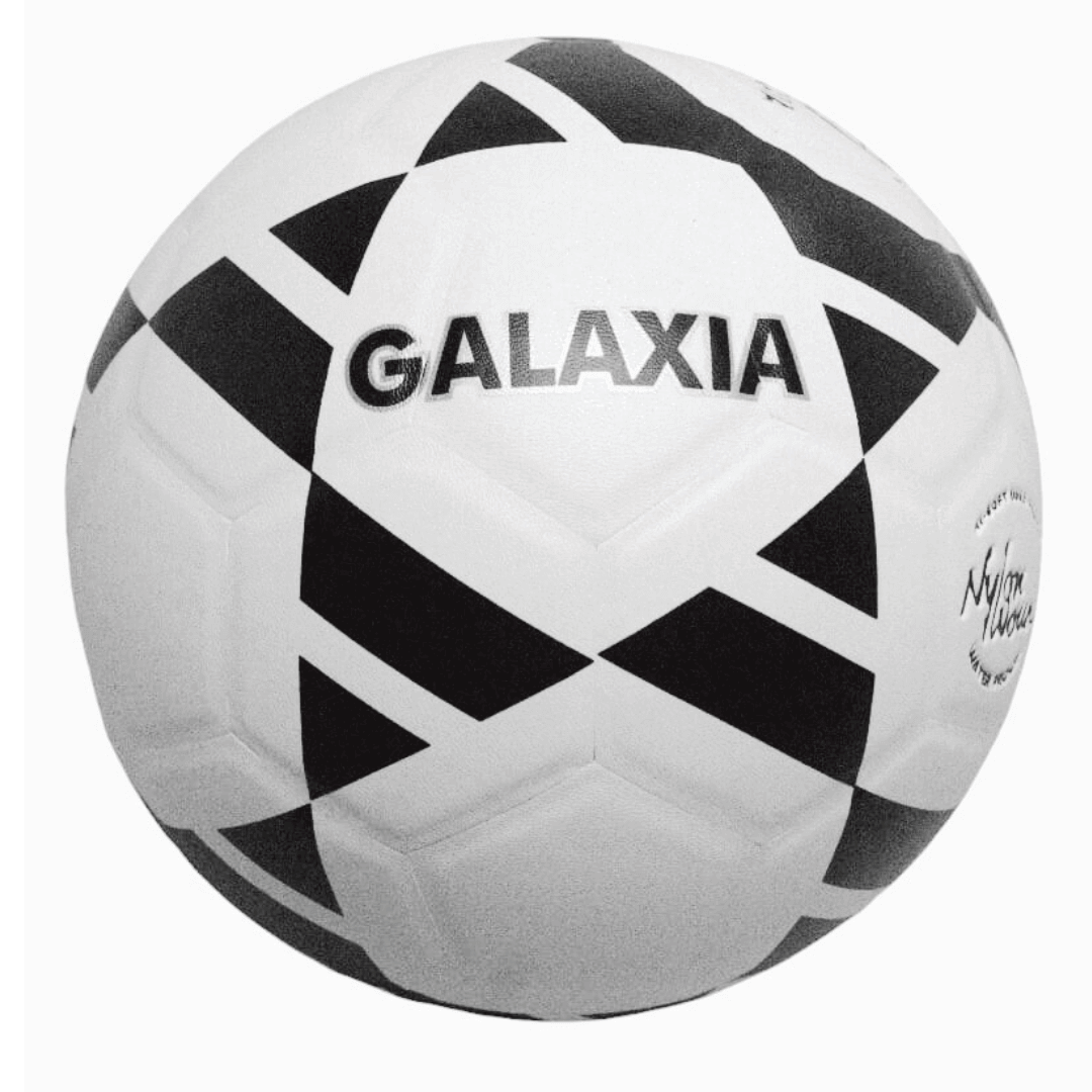Pelota de Fútbol PVC5 IV Blanco/Negro