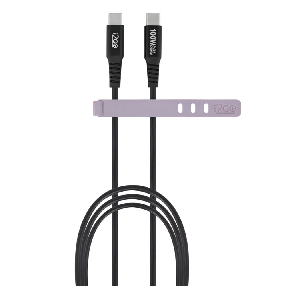 Cable USB-C a USB-C 100 Watts de 2 metros